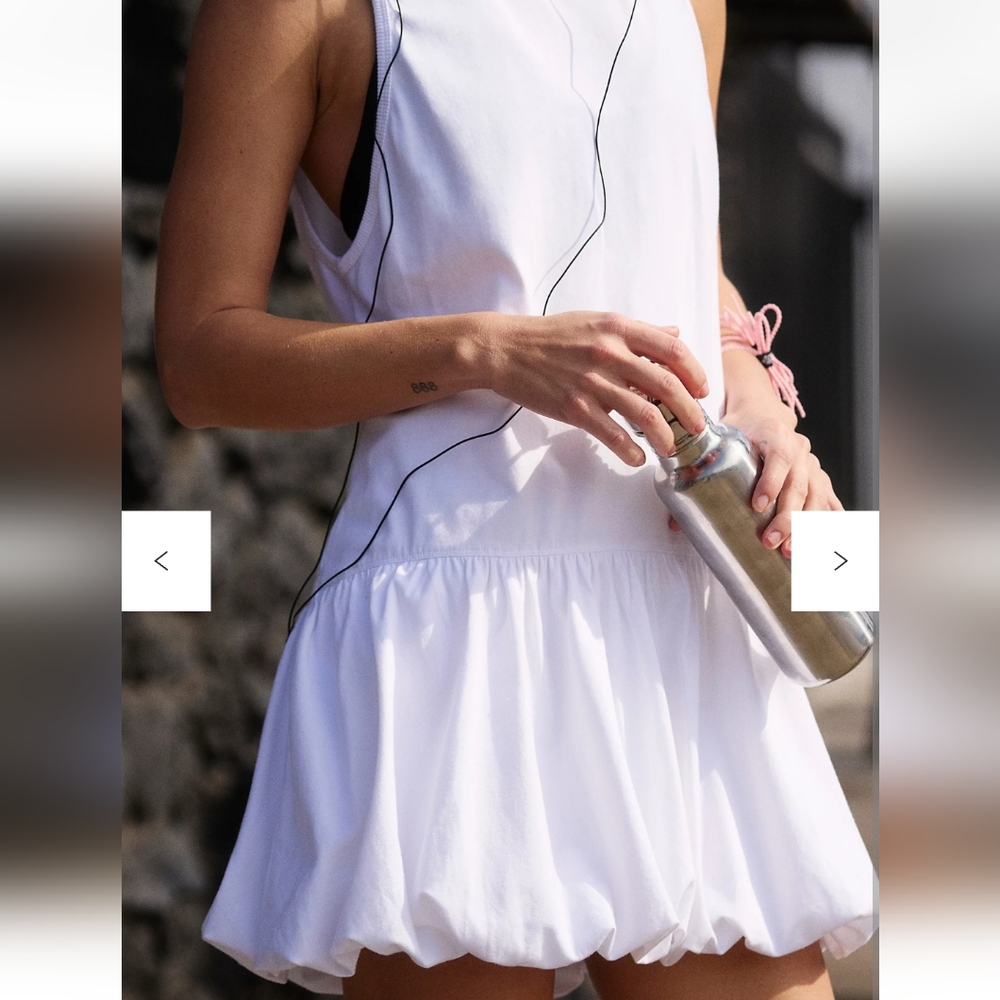 Fp Movement By Free People Hot Shot Bubble Set In White - Picture 5 of 6